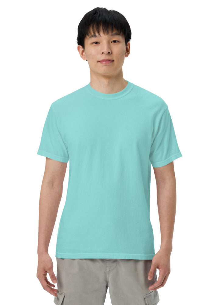Unisex Garment-Dyed Heavyweight T-Shirt — Comfort Colors 1717 — Lagoon Blue