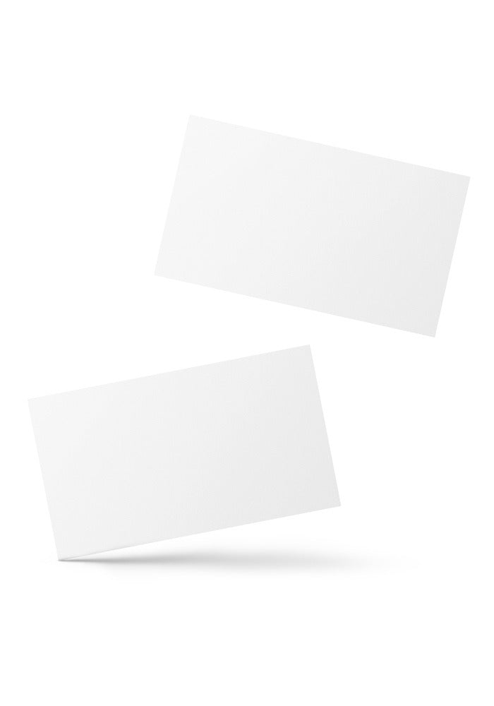 Set of Business Cards — White / 100 pieces