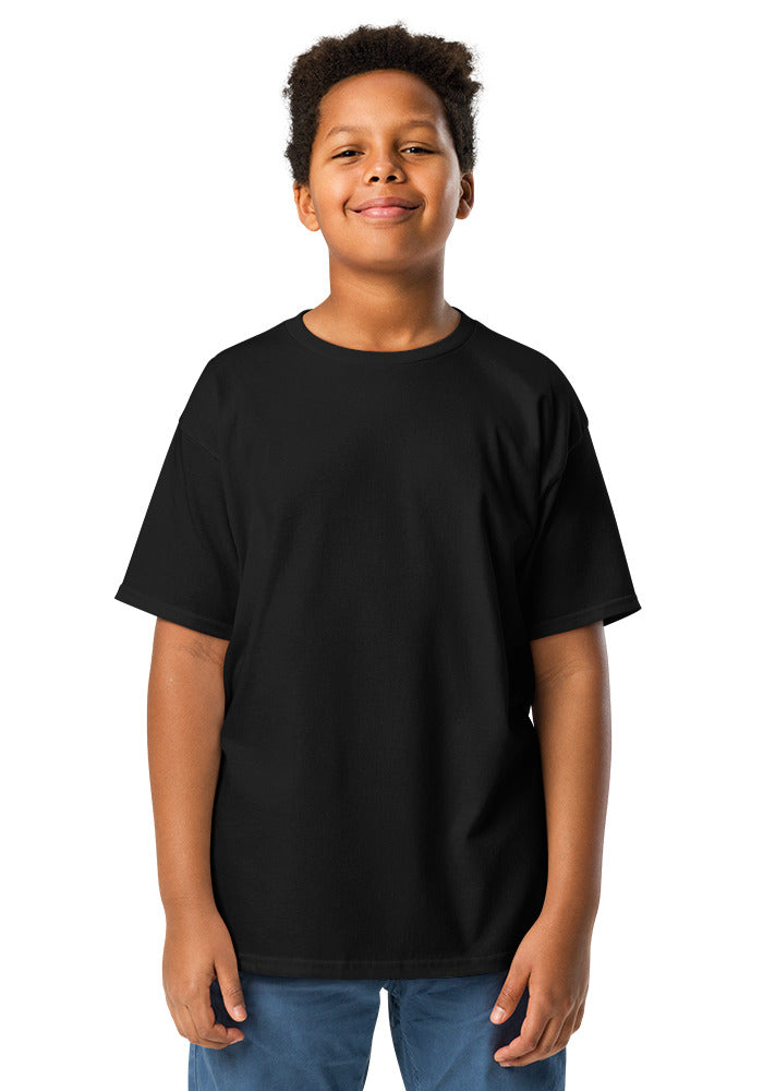 Youth Classic Tee — Gildan 5000B — Black / M