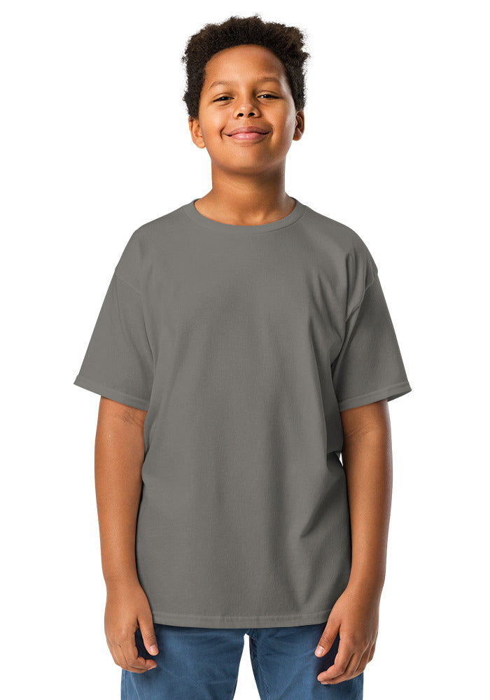 Youth Classic Tee — Gildan 5000B — Charcoal / XL