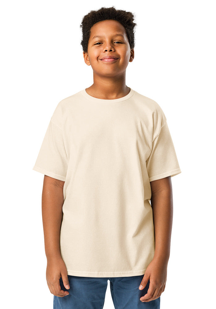 Youth Classic Tee — Gildan 5000B — Natural / M