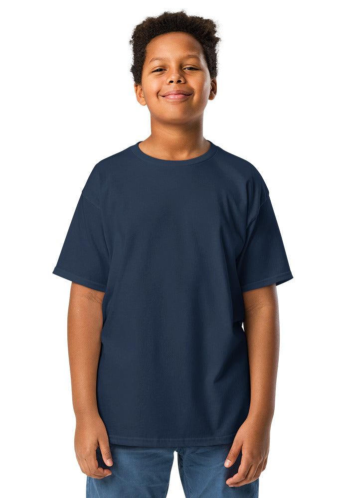 Youth Classic Tee — Gildan 5000B — Navy / XS