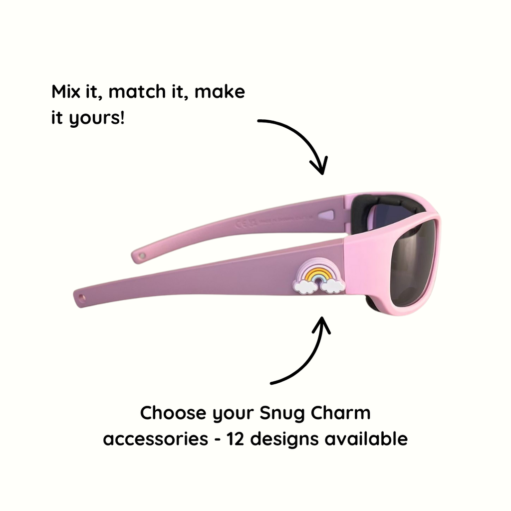 Pink Lilac Kids Sunglasses | Signature Lens | Snug Fit | 6-12 Years
