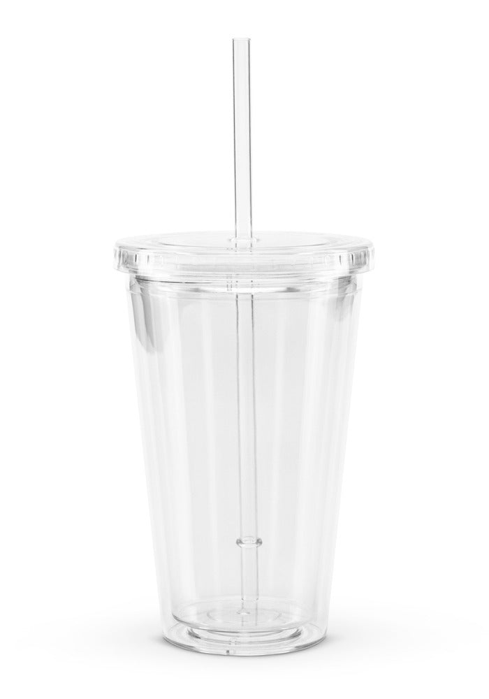 Double Wall Clear Plastic Tumbler (16 oz) — 16 oz