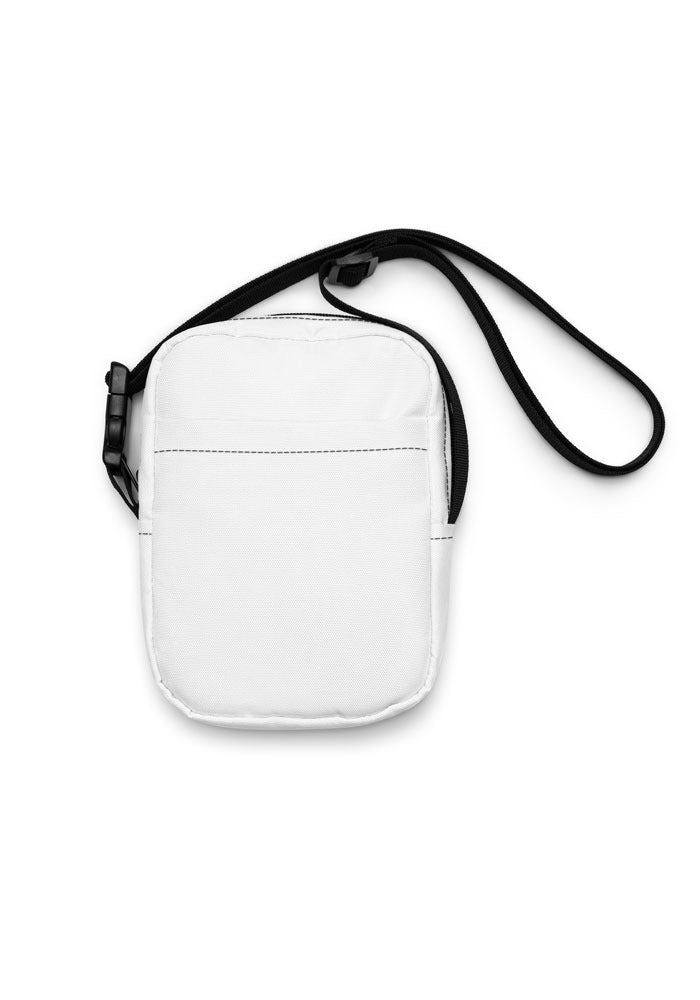 All-Over Print Utility Crossbody Bag — White / One size