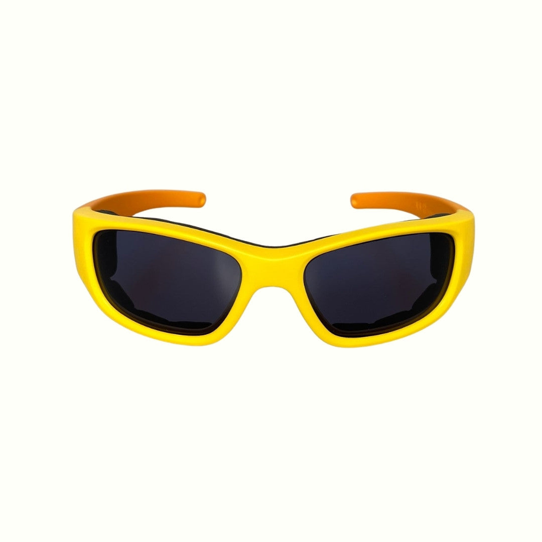 Yellow Orange Kids Sunglasses | Signature Lens | Snug Fit | 3-5 Years