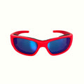 Red Kids Sunglasses | REVO Lens | Snug Fit | 6-12 Years