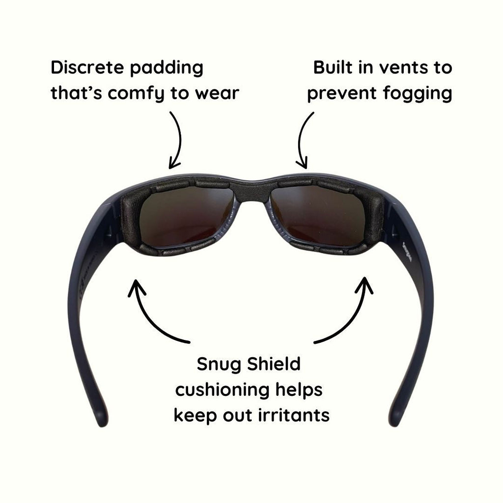 Black Charcoal Kids Sunglasses | REVO Lens | Snug Fit | 3-5 Years