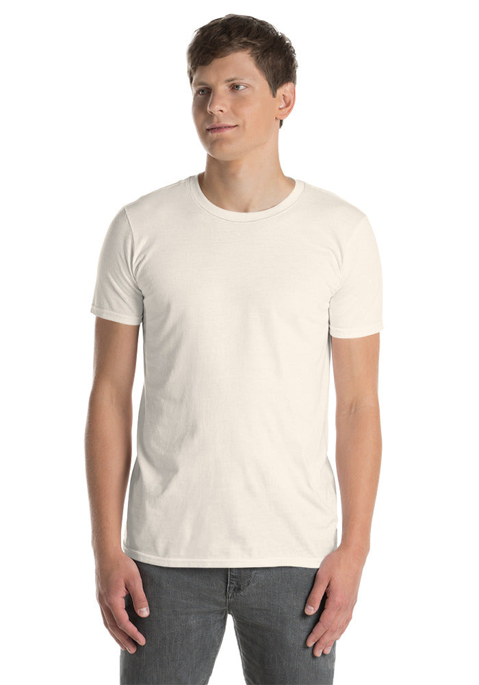 Unisex Basic Softstyle T-Shirt — Gildan 64000 — Natural / M