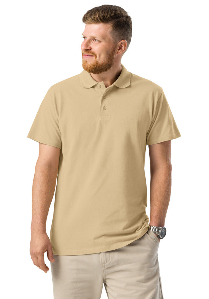 Unisex Premium Pique Polo Shirt — SOL'S 11362 — Sand / M