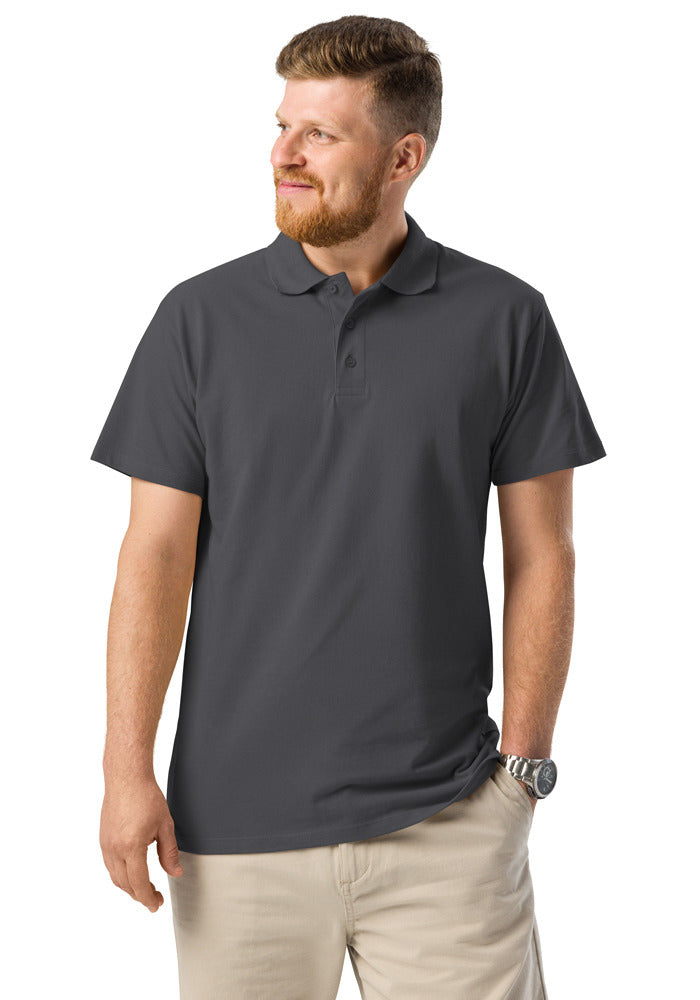 Unisex Premium Pique Polo Shirt — SOL'S 11362 — Mouse Grey / XL