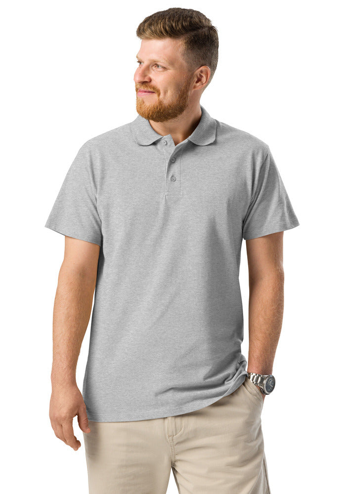 Unisex Premium Pique Polo Shirt — SOL'S 11362 — Grey Melange / 2XL