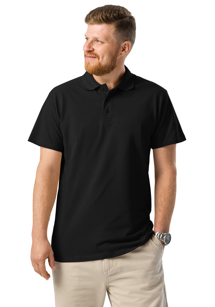 Unisex Premium Pique Polo Shirt — SOL'S 11362 — Black / 4XL