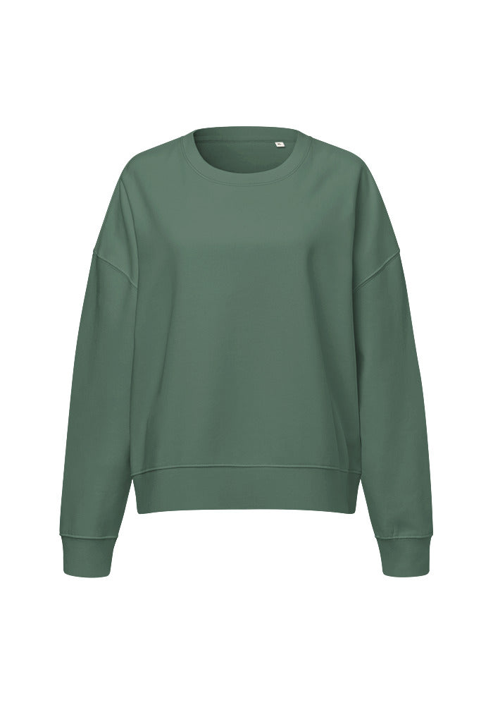 Women's Organic Crew Neck Stella Alma Sweatshirt — Stanley/Stella SASW036 — Green Bay / XL