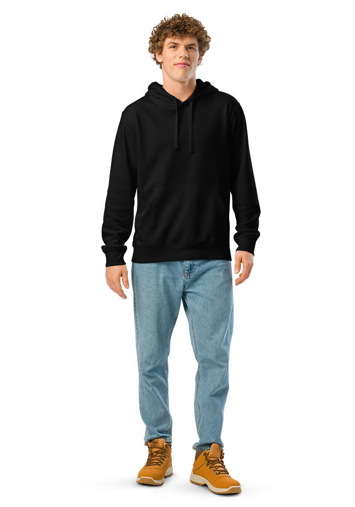 Unisex Organic Mid-Weight Drummer 2.0 Hoodie — Stanley/Stella SASU009 — Black / S