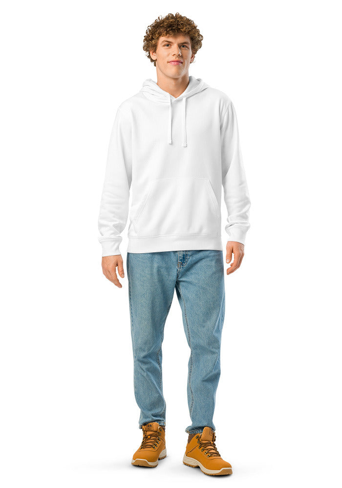 Unisex Organic Mid-Weight Drummer 2.0 Hoodie — Stanley/Stella SASU009 — White / XL