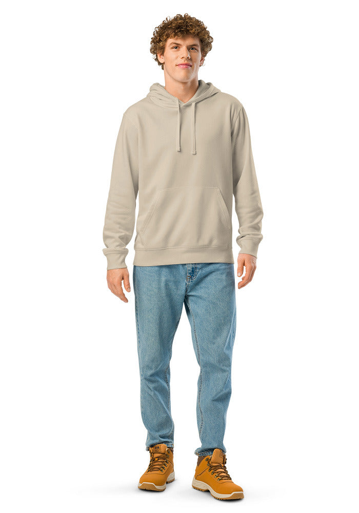 Unisex Organic Mid-Weight Drummer 2.0 Hoodie — Stanley/Stella SASU009 — Desert Dust / 2XL