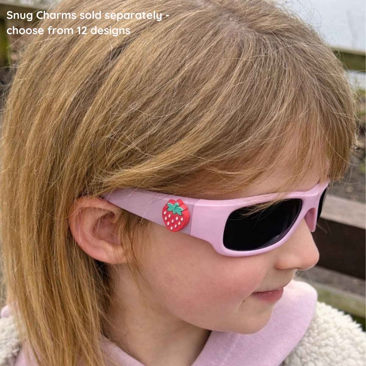 Pink Lilac Kids Sunglasses | Signature Lens | Snug Fit | 6-12 Years