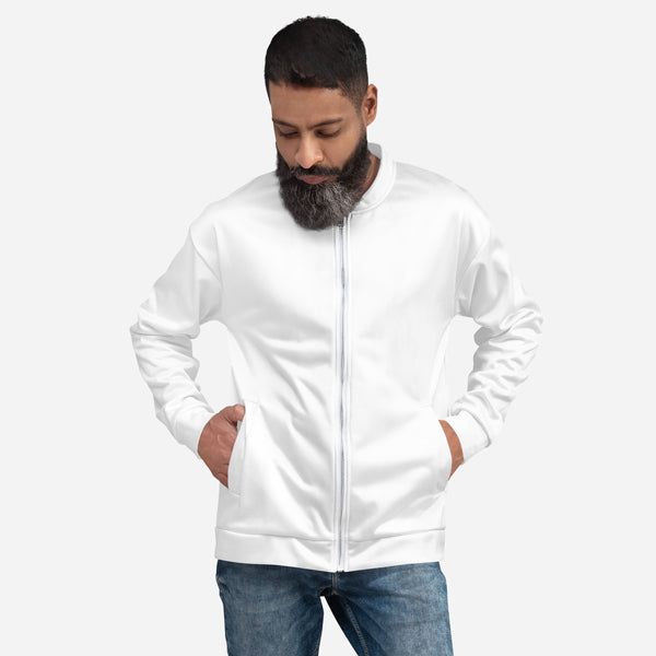 All-Over Print Unisex Bomber Jacket — supplier product photograph