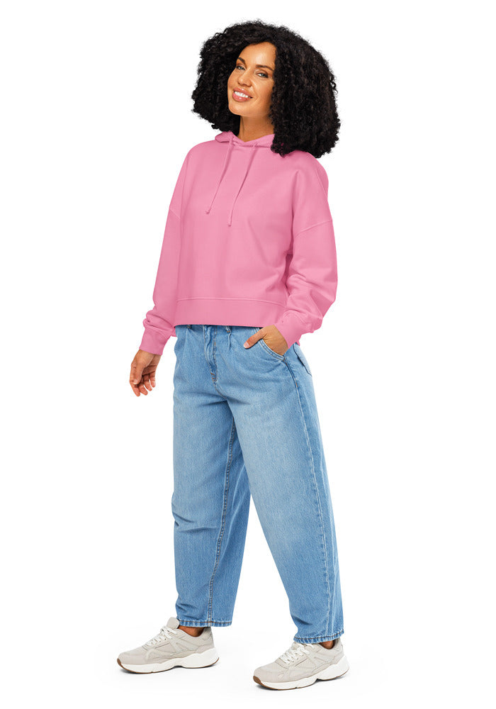 Women's Organic Stella Nora Hoodie — Stanley/Stella SASW035 — Bubble Pink / M