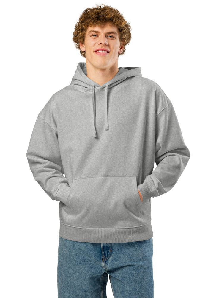 Unisex Organic Relaxed Slammer 2.0 Hoodie — Stanley/Stella SASU024 — Heather Grey / M