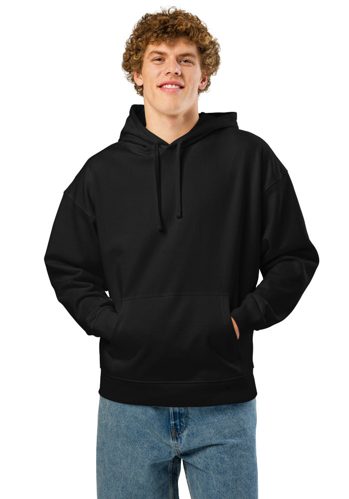 Unisex Organic Relaxed Slammer 2.0 Hoodie — Stanley/Stella SASU024 — Black / L