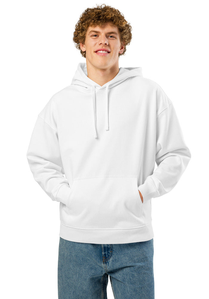 Unisex Organic Relaxed Slammer 2.0 Hoodie — Stanley/Stella SASU024 — White / XL
