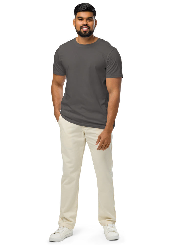 Unisex Organic Mid-Light Crafter T-Shirt — Stanley/Stella SATU007 — Anthracite