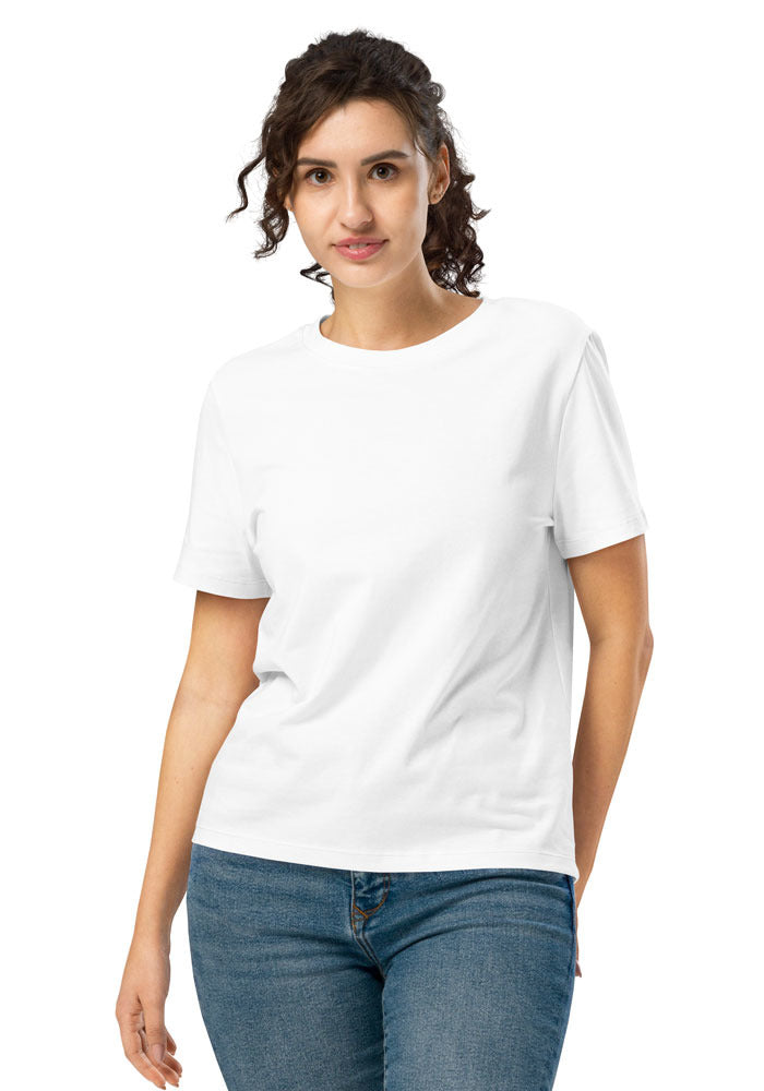 Women's Organic Ribbed Neck Stella Muser T-Shirt — Stanley/Stella SATW002 — White / S