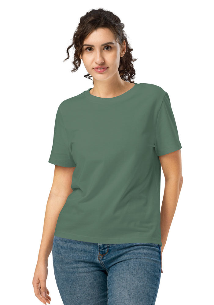Women's Organic Ribbed Neck Stella Muser T-Shirt — Stanley/Stella SATW002 — Green Bay / L