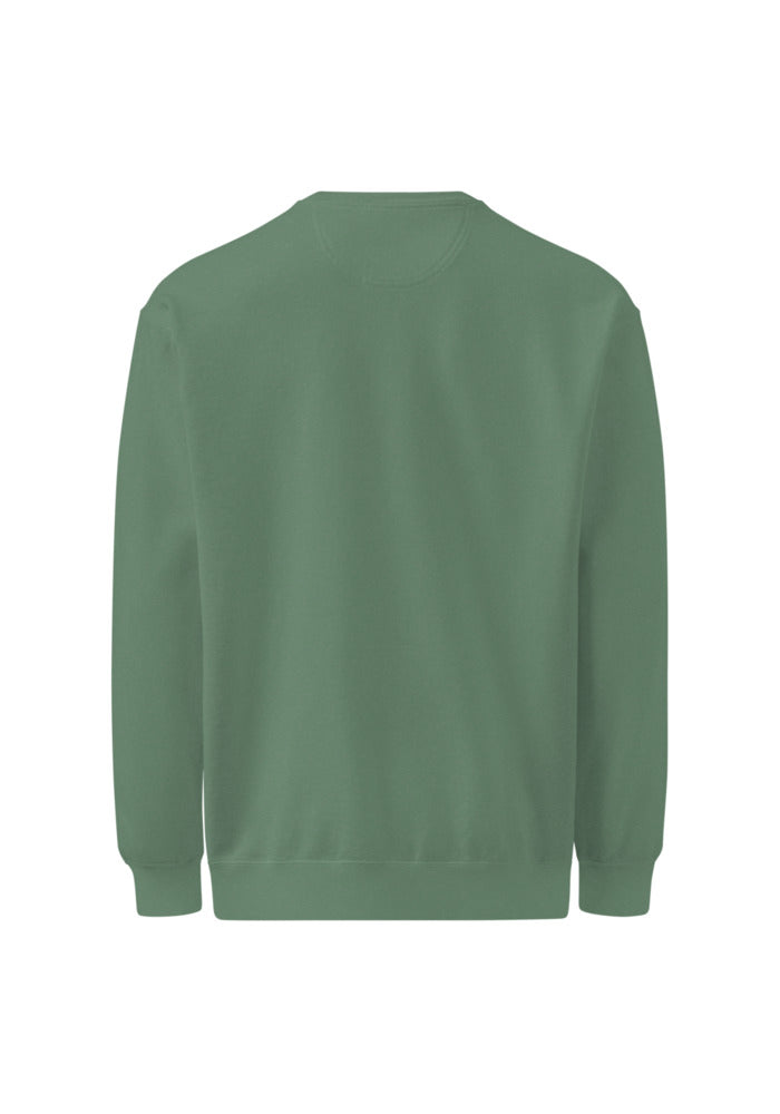 Unisex Garment-Dyed Sweatshirt — Comfort Colors 1566 — Light Green