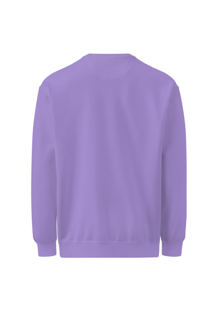 Unisex Garment-Dyed Sweatshirt — Comfort Colors 1566 — Violet