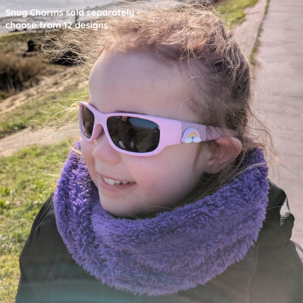 Pink Lilac Kids Sunglasses | Signature Lens | Snug Fit | 6-12 Years