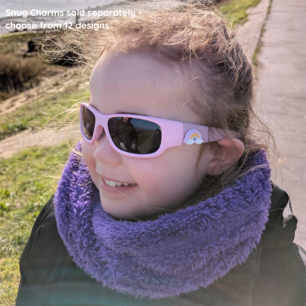 Pink Lilac Kids Sunglasses | Signature Lens | Classic Fit | 6-12 Years