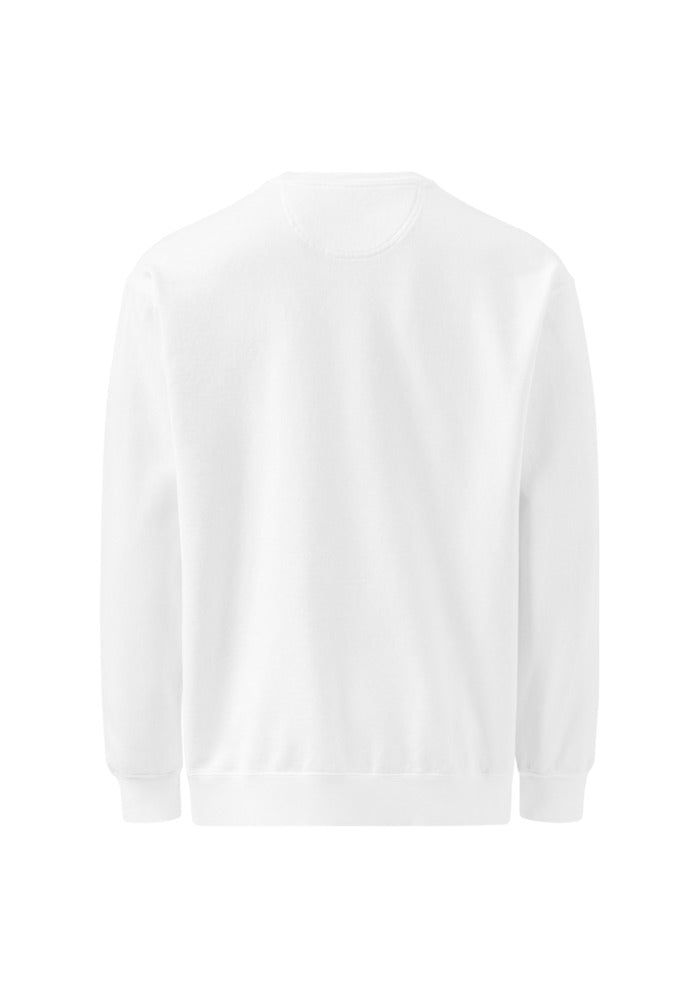 Unisex Garment-Dyed Sweatshirt — Comfort Colors 1566 — White
