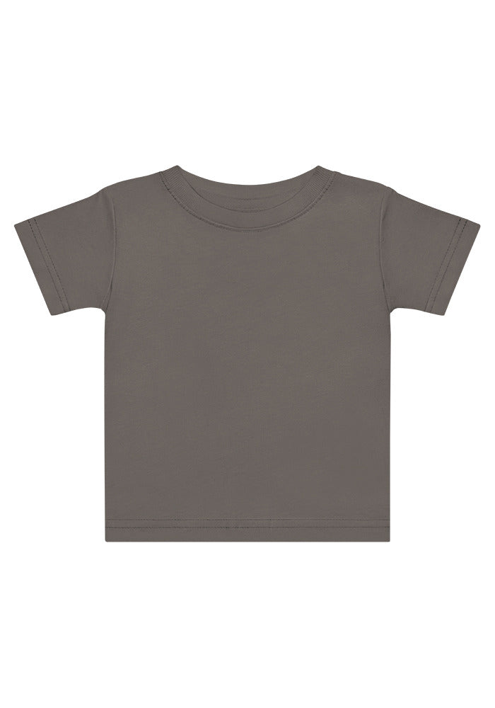 Baby Jersey T-Shirt — Rabbit Skins 3322 — Charcoal / 24M