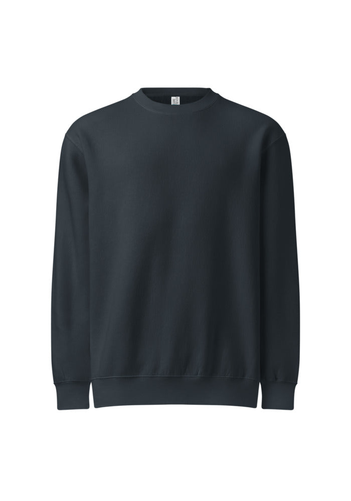 Unisex Premium Crew Neck Sweatshirt — Lane Seven LS14004 — Navy