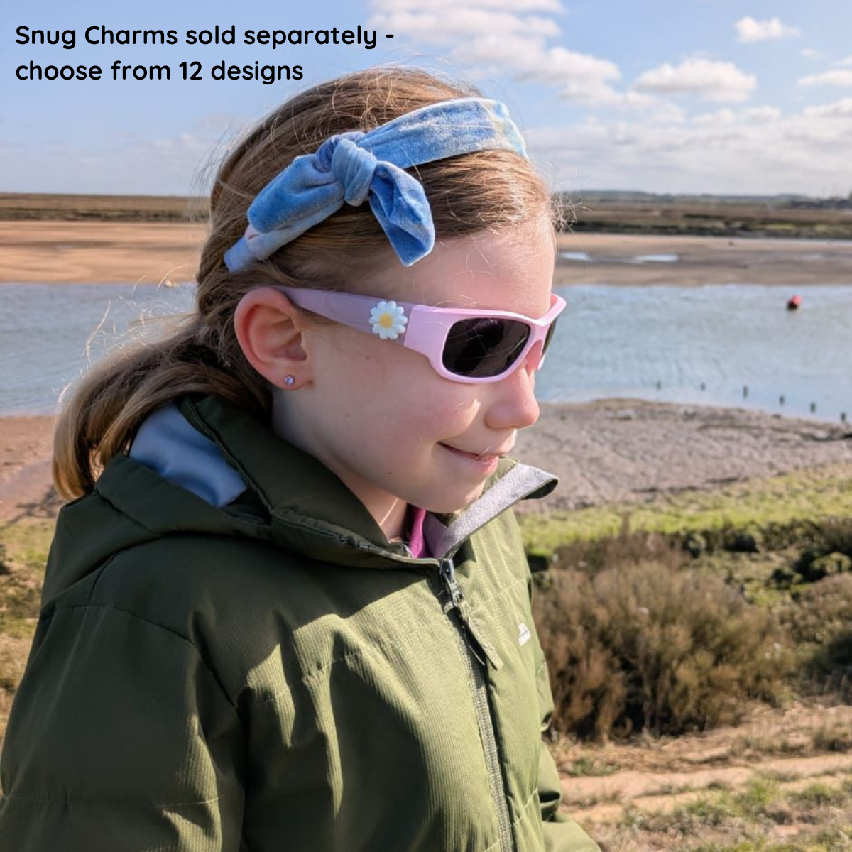Pink Lilac Kids Sunglasses | Signature Lens | Snug Fit | 6-12 Years