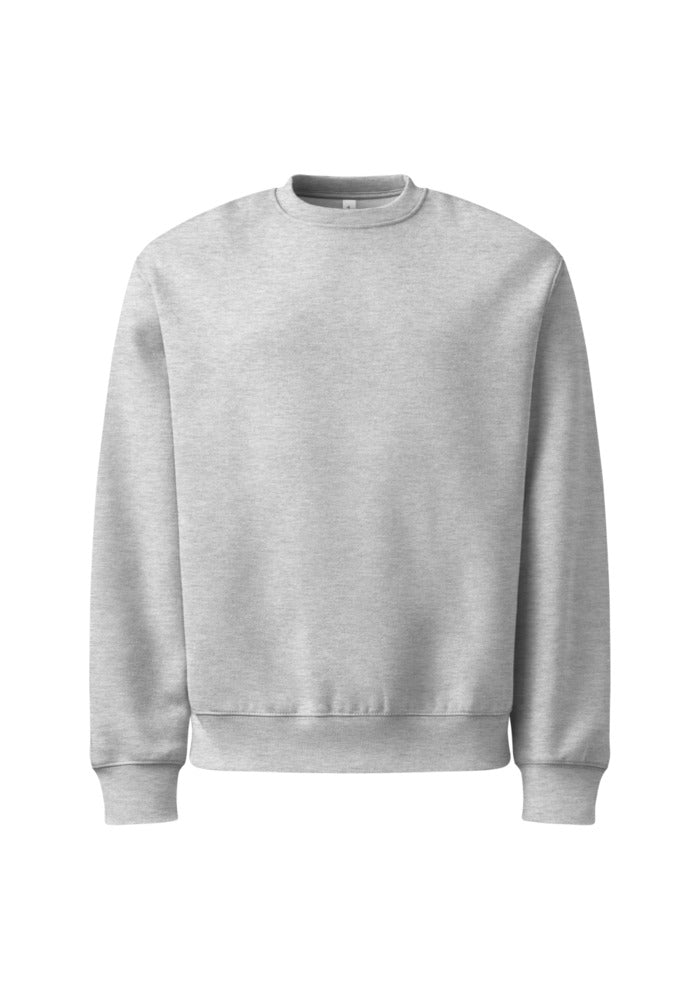 Unisex Oversized Heavyweight Sweatshirt — Bella + Canvas 4711 — Athletic Heather