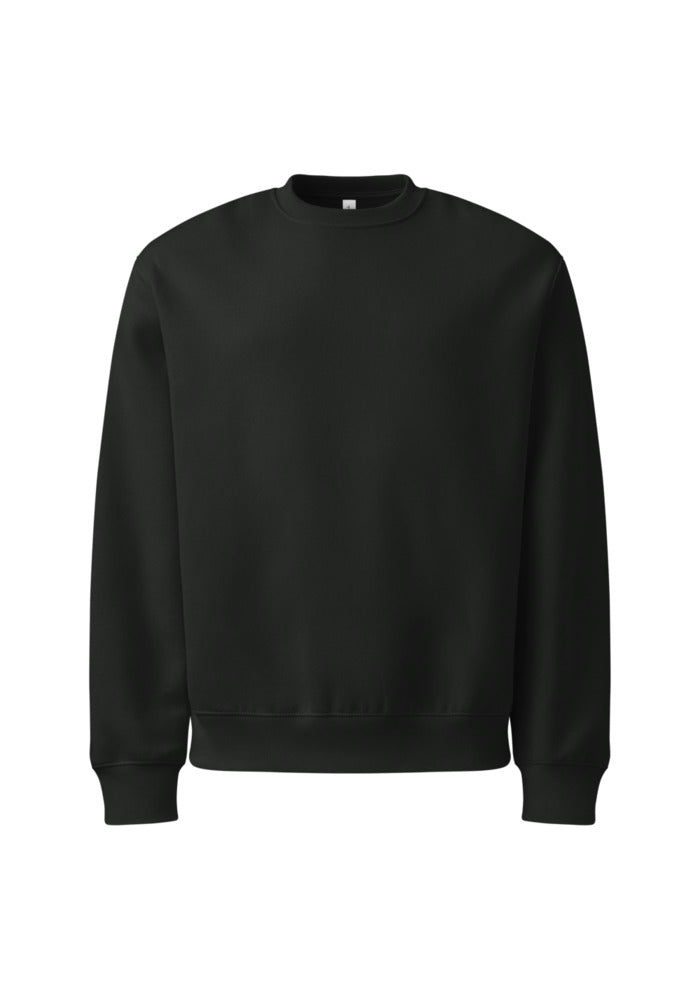 Unisex Oversized Heavyweight Sweatshirt — Bella + Canvas 4711 — Vintage Black