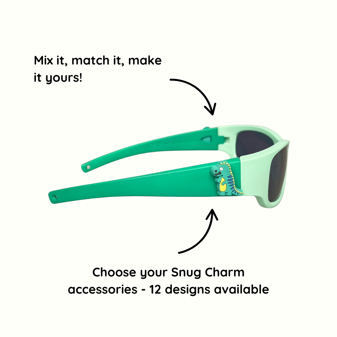 Forest Green Kids Sunglasses | Signature Lens | Classic Fit | 6-12 Years