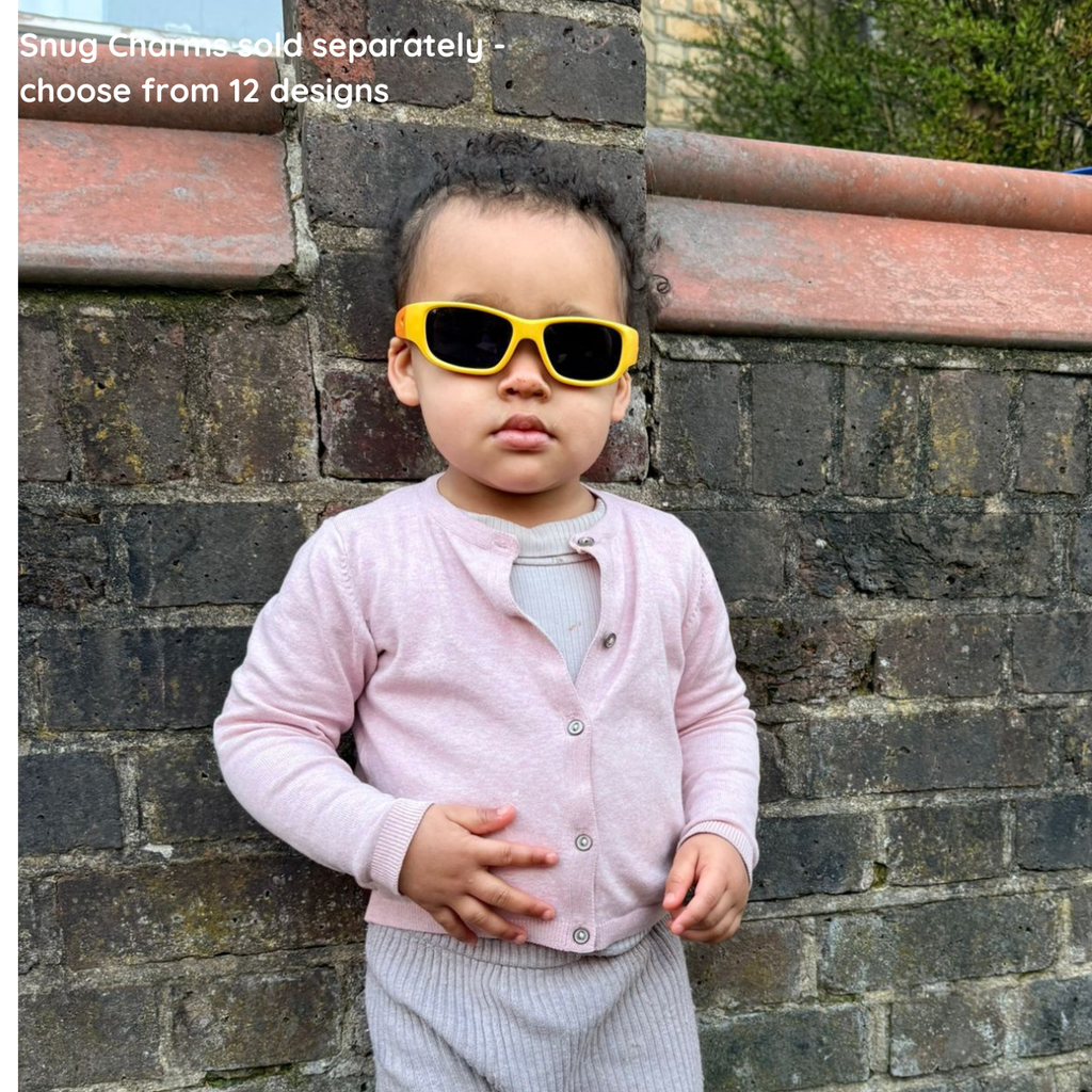 Yellow Orange Toddler Sunglasses | Signature Lens | Classic Fit | 1-2 Years