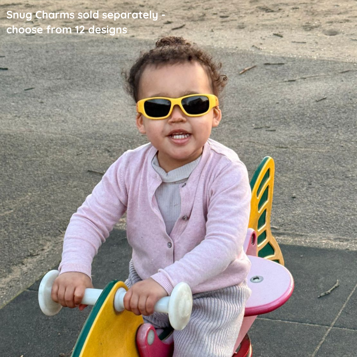 Yellow Orange Toddler Sunglasses | Signature Lens | Classic Fit | 1-2 Years