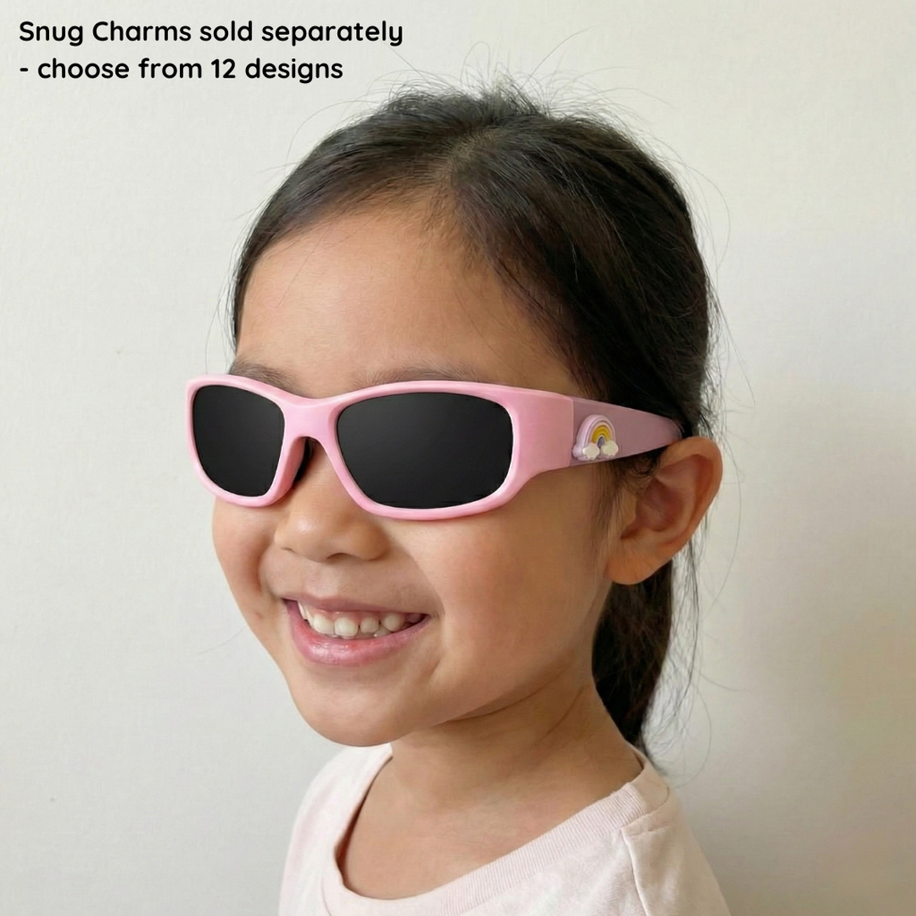 Pink Lilac Kids Sunglasses | Signature Lens | Snug Fit | 3-5 Years