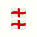 England Flag Kids Sunglasses Charms | x1 Pair | Age 3+
