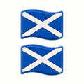Scotland Flag Kids Sunglasses Charms | x1 Pair | Age 3+
