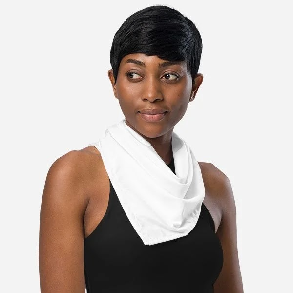 All-Over Print Bandana — supplier product photograph