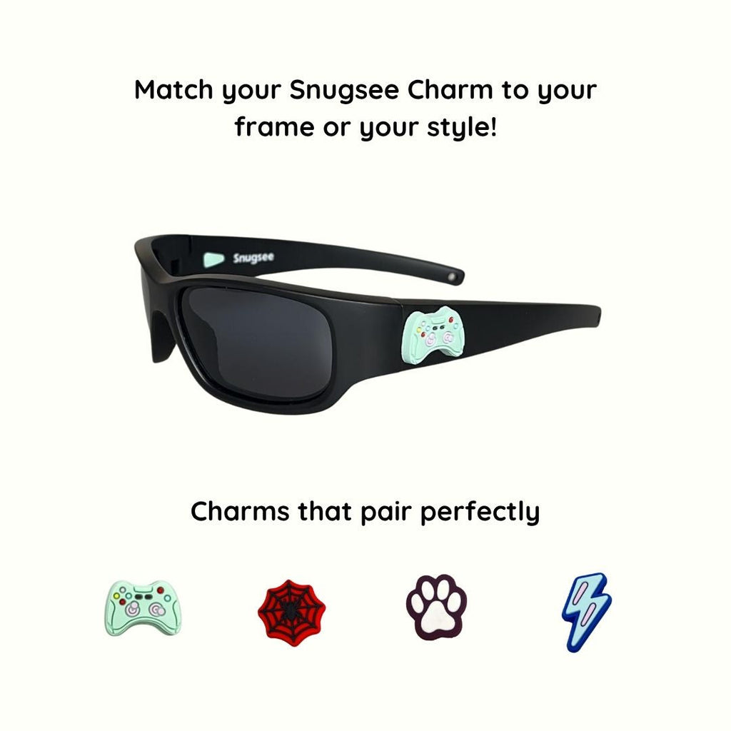 Jet Black Kids Sunglasses | Polarised Lens | Classic Fit | 3-5 Years