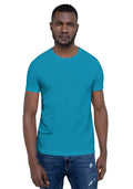 Unisex Staple T-Shirt — Bella + Canvas 3001 — Aqua