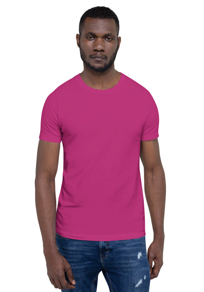 Unisex Staple T-Shirt — Bella + Canvas 3001 — Berry